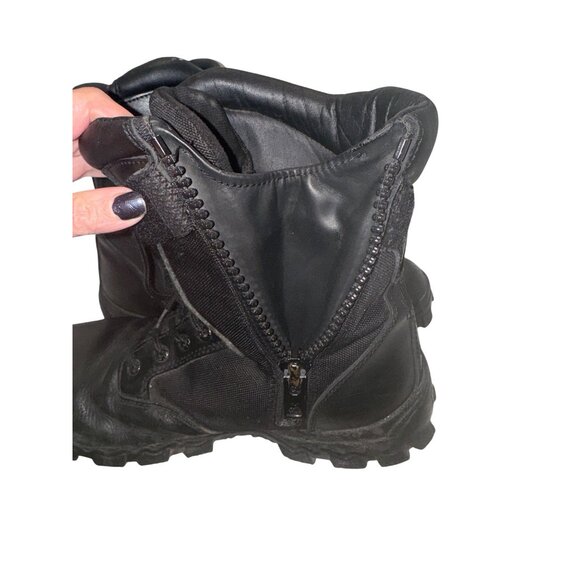 Rocky Mens 8" Alpha Force Black Waterproof Tactical Military Combat Boots 12W - Picture 6 of 14